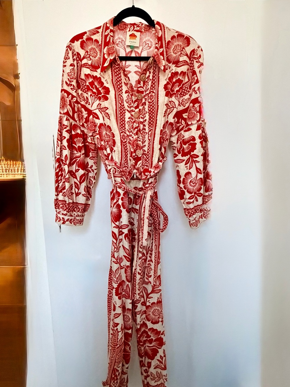 Stunning FARM Rio Pineapple Garden Jumpsuit - Picture 2 of 6